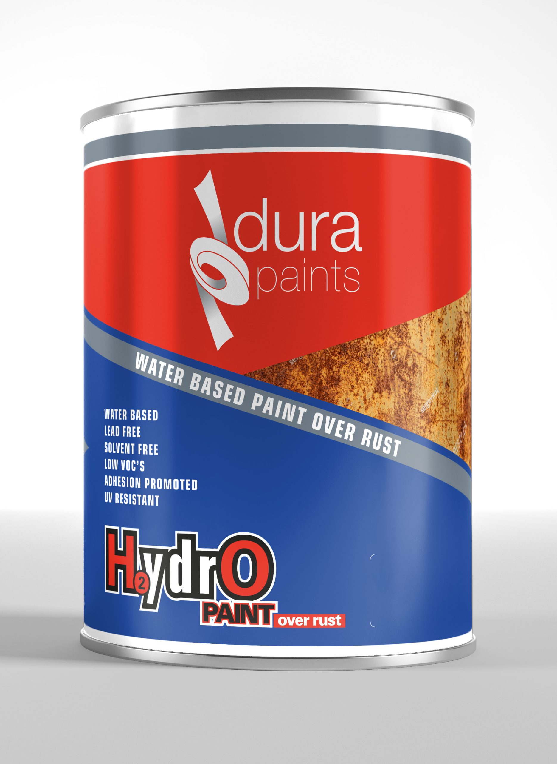 Dura Industrial – H₂ydrO Paint over Rust - Durapaints